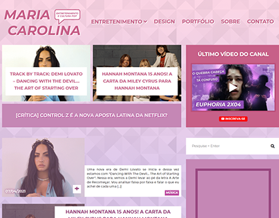 Maria Carolina - Entretenimento e Cultura Pop - Website