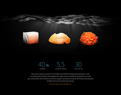 Apple Design sushi website