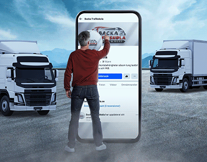 Project thumbnail - Truck driving school Social media campaign