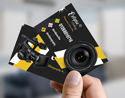 Project thumbnail - photography Business Card