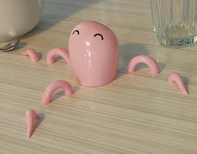 Theo The Designer Toy Octopus