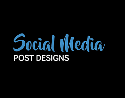 Social Media - Post Designs