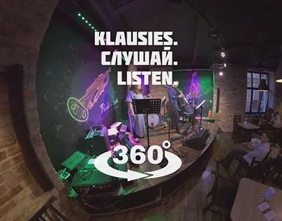 VR video for «klausies.слушай.listen.»