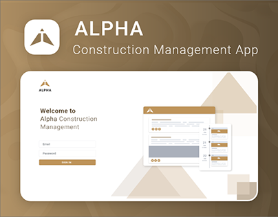 Alpha Construction Management App