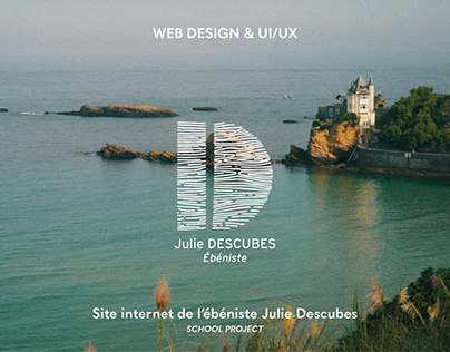 Site internet pour Julie Descubes