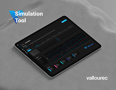 Project thumbnail - Simulation tool - UX/UI App