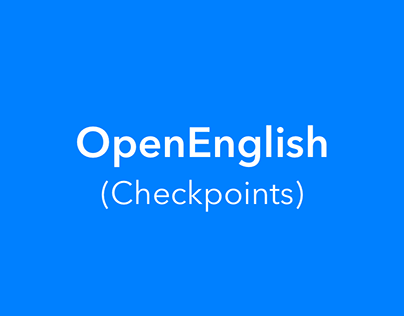 OpenEnglish - Test checkpoints