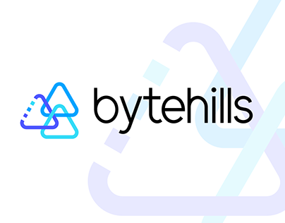 Bytehills Logo Visual Identity