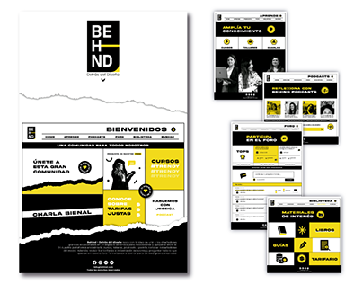 BEHIND: Branding & Web Design