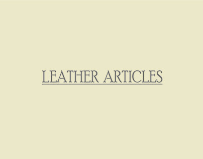 Leather goods and accessories