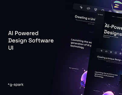 AI Powered Design Software Ui Project