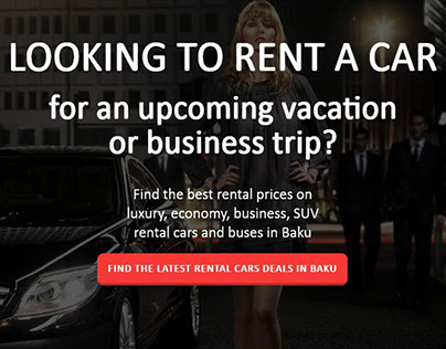 Creating a catalog site for a car rental company