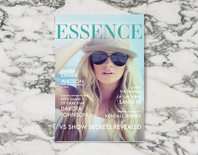 Essence Magazine Editorial Design