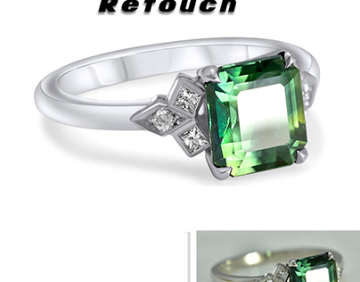 I will do professional jewelry image retouch