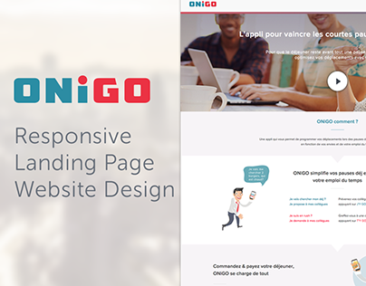 ONiGO App: Website Design