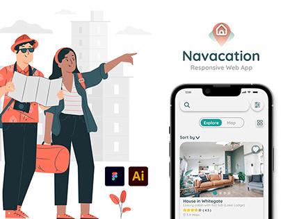 Navacation - Responsive holiday rental app