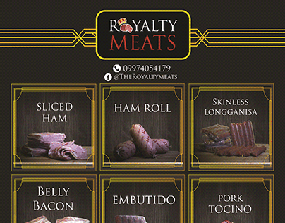 Royalty Meats Publication Materials