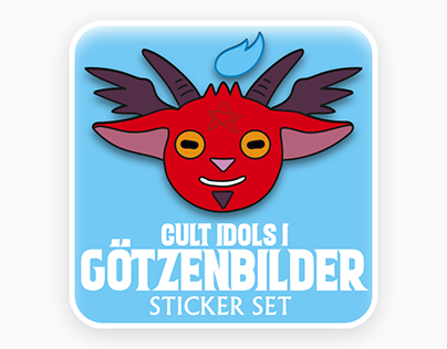 Cult Idols 1 Götzenbilder Messenger Sticker-Set
