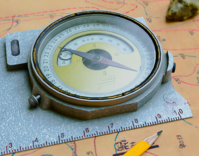 Geological compass