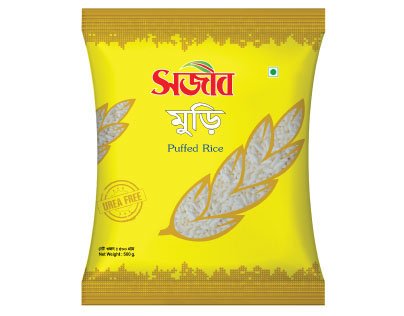 Sajeeb Puffed Rice Package Design.