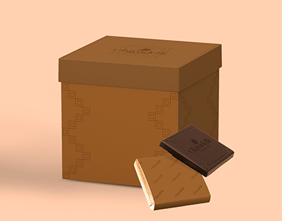Chocolate box and wrapper