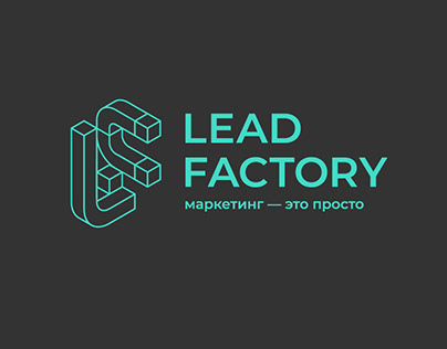 LEADFACTORY Logo Design