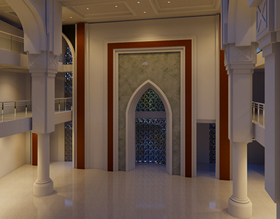 Interior Pembangunan Masjid Citra Harmoni Sidoarjo