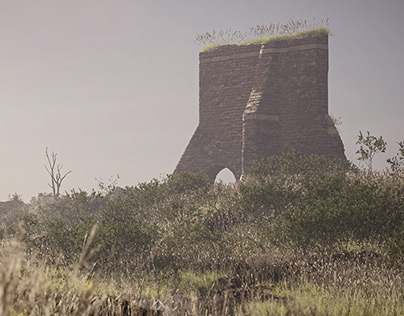 Medieval Wall Environment in Unreal Engine 5