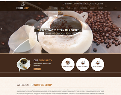 Free Cafe WordPress Themes