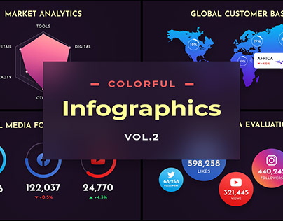 Colorful infographics Vol.2