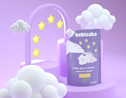 Packaging design for bebizaka
