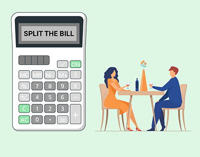 App to Split your Bill (UI/UX)