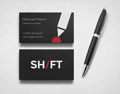 Логотип и стиль для SHIFT