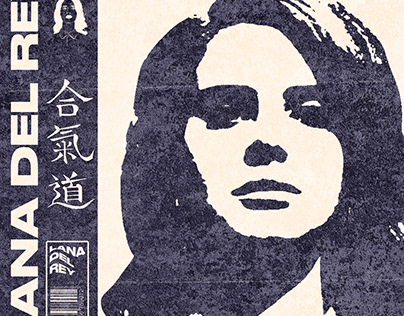 Lana Del Rey Cover Poster