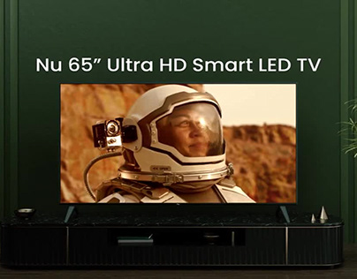 Nu Living | Nu 65" Smart TV | Theater Comes Home