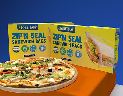 Zip 'n Seal | Store Easy | Package Design