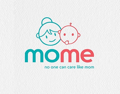 Logo design for mome