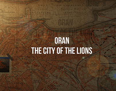 3D MAP DESIGN FOR ORAN [ORAN THE CITY OF THE LIONS]