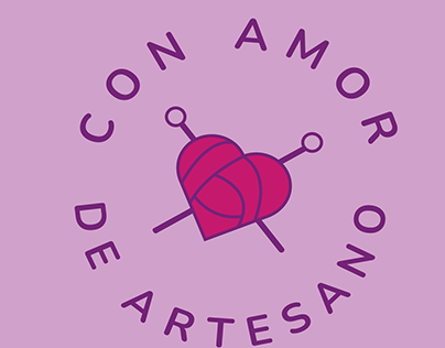 Logo y Manual de Marca- Con amor de Artesano