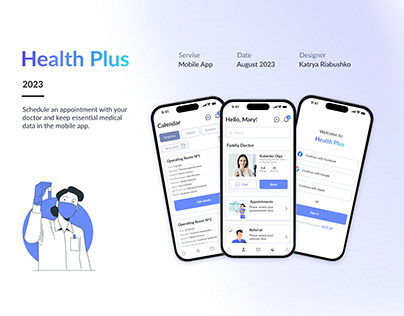 Medical Mobile App | UI/UX Design