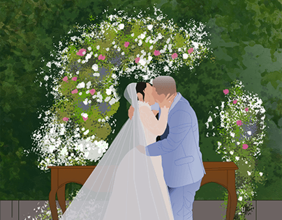 Wedding Illustration | Ilustração de Casamento