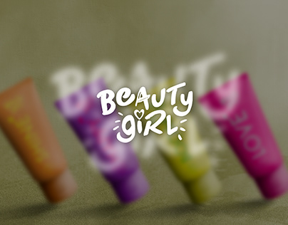 Beauty Girl Cosmetics Hand Cream Packaging