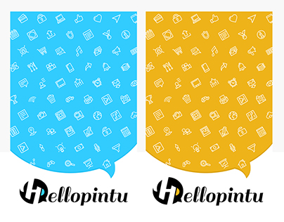 Hellopintu Logo Design
