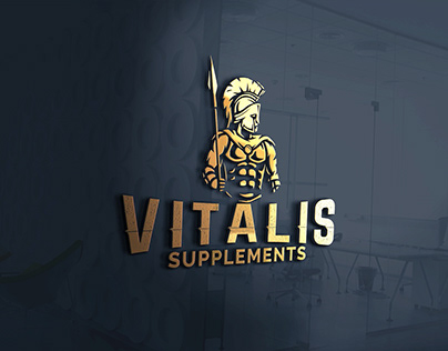 Vitalis Supplements Logo & Label