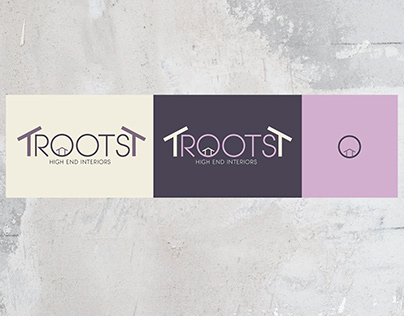 Roots- High end interior branding project
