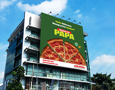 Papa Johns Billboard