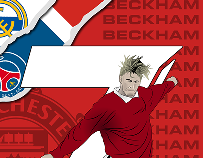 David Beckham Illustration