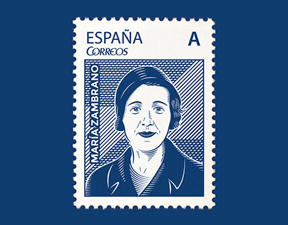 Maria Zambrano Stamp