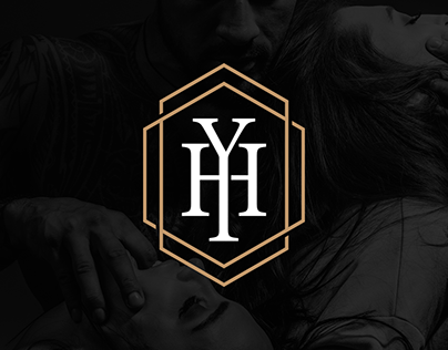 New Modern logo H+Y (Henry + Yulia)