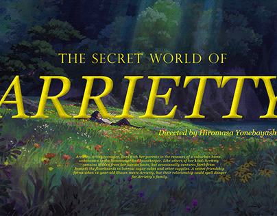 Arrietty Simple Typography